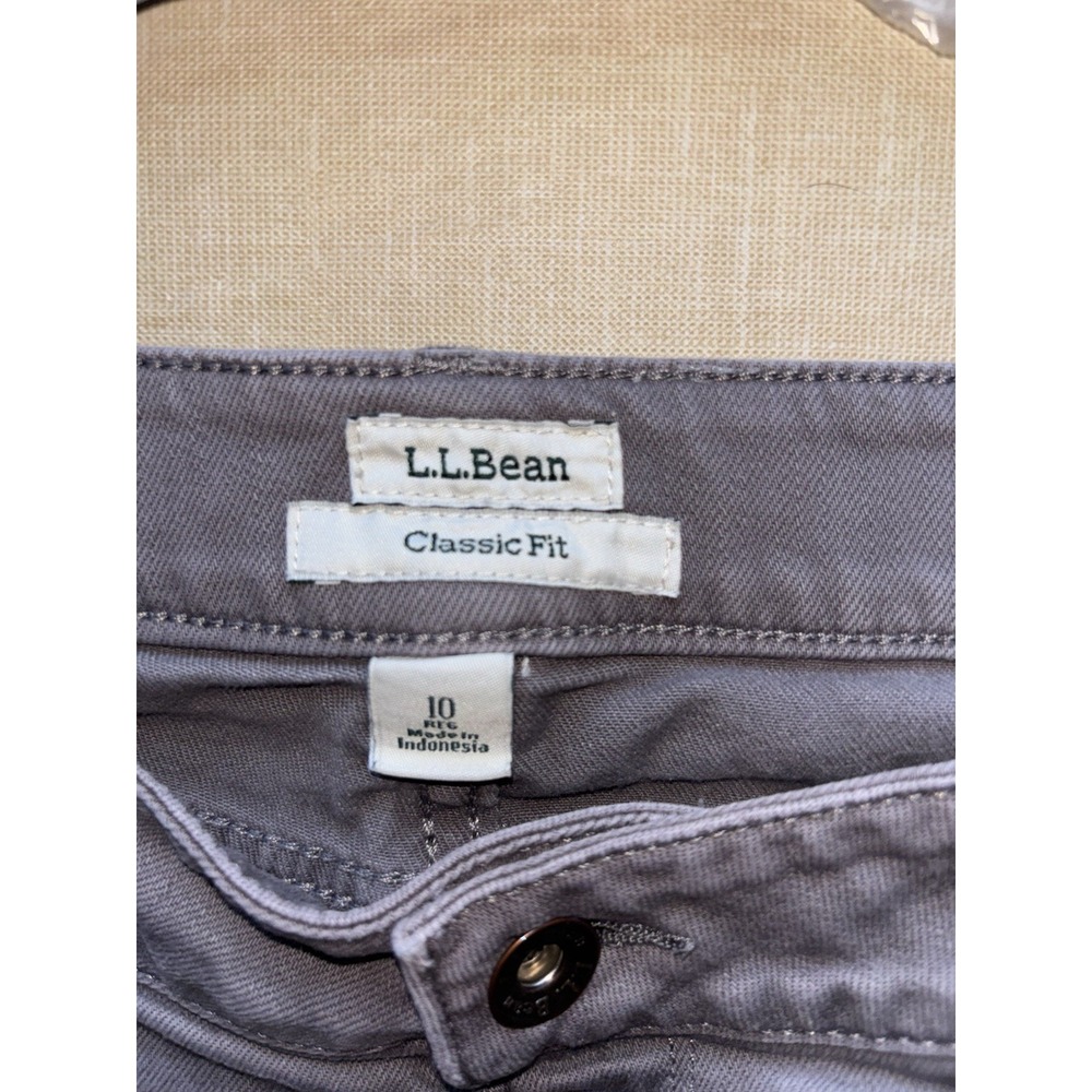 LL Bean Classic Fit Jeans womens‎ size 10 Dark Wash Denim Outdoor Fall Casual - Picture 5 of 5